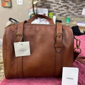 Fossil Carlie Leather Bag